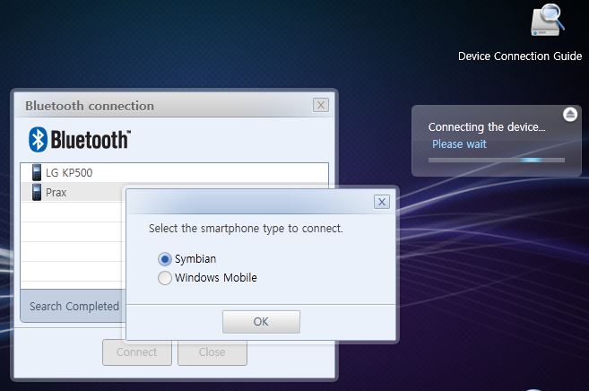 Bluetooth error in connecting Samsung Kies with Galaxy S « Virtual ...