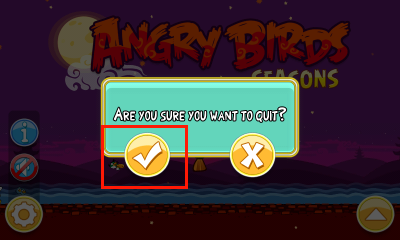 Angry Birds Bug Fixed
