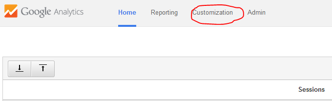 using Google Custom Analytics Report for Downtime