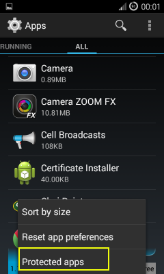 cyanogenmod protected apps